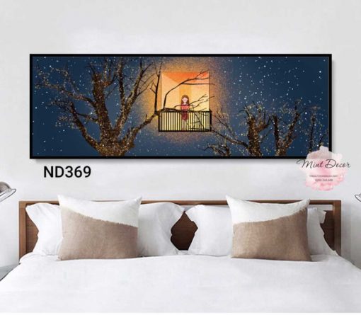 tranh mở cánh cửa vào xứ thần tiên
