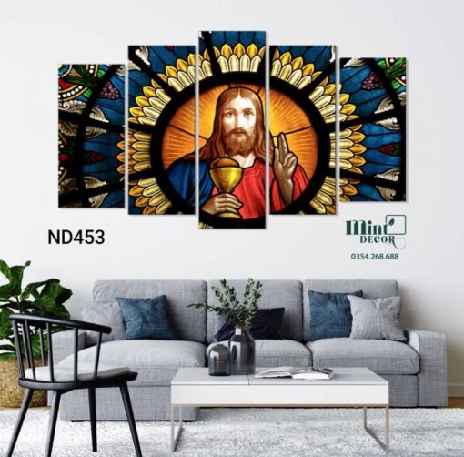 bộ 5 tranh chúa jesus